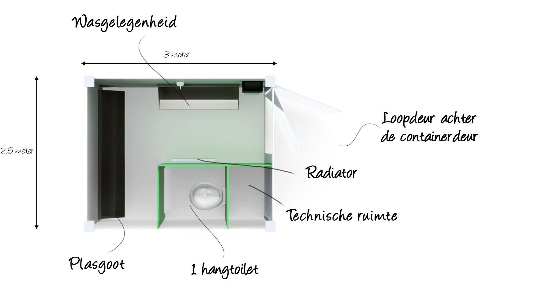 TCH 10ft plattegrond